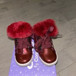 Stylish Red Kids Boots